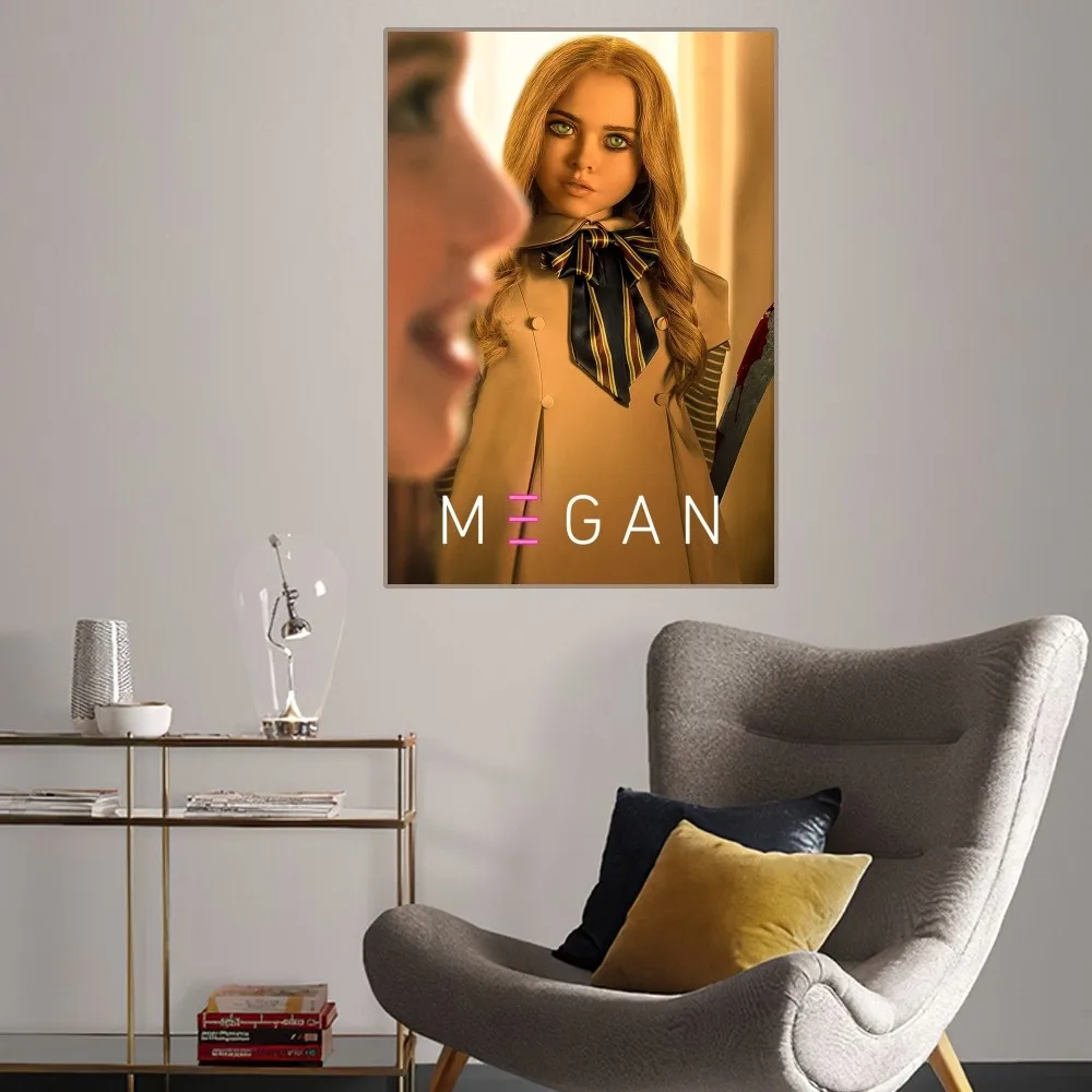 Плакат M3GAN Moive Home Room Decor стикери за стенопис в стил Естетика на Изкуството