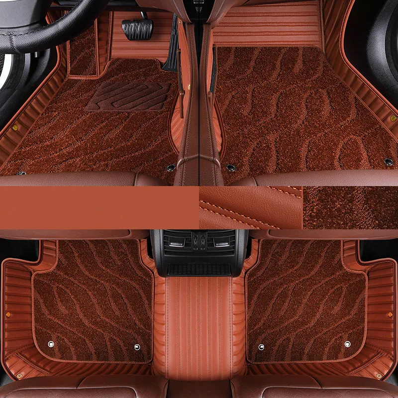 Подложки за по-добро качество! Обичай специални автомобилни стелки за Volkswagen Touareg 2024-2019 трайни двуслойни килими за Touareg 2023