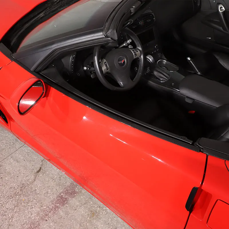 Прозорец Панел за Chevrolet Corvette C6 2004-2013 Външно боядисване на Автомобилни Прозорци, Формоване от Въглеродни Влакна, Аксесоари за Външността на автомобила
