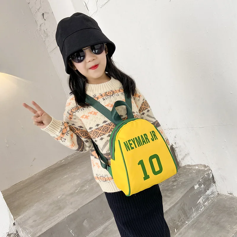 Сладко детска раница с цифри, корейски училище раница за малки момчета и момичета, за пътуване на открито, Регулируеми детски училищни чанти с цип
