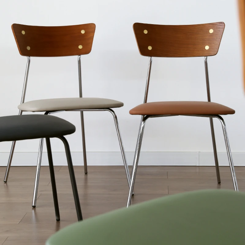 Съвременните скандинавски, трапезни столове Всекидневна Офис Кухня с Трапезария столове на открито Дизайн, Ергономични мебели за дома Eetstoelen B1