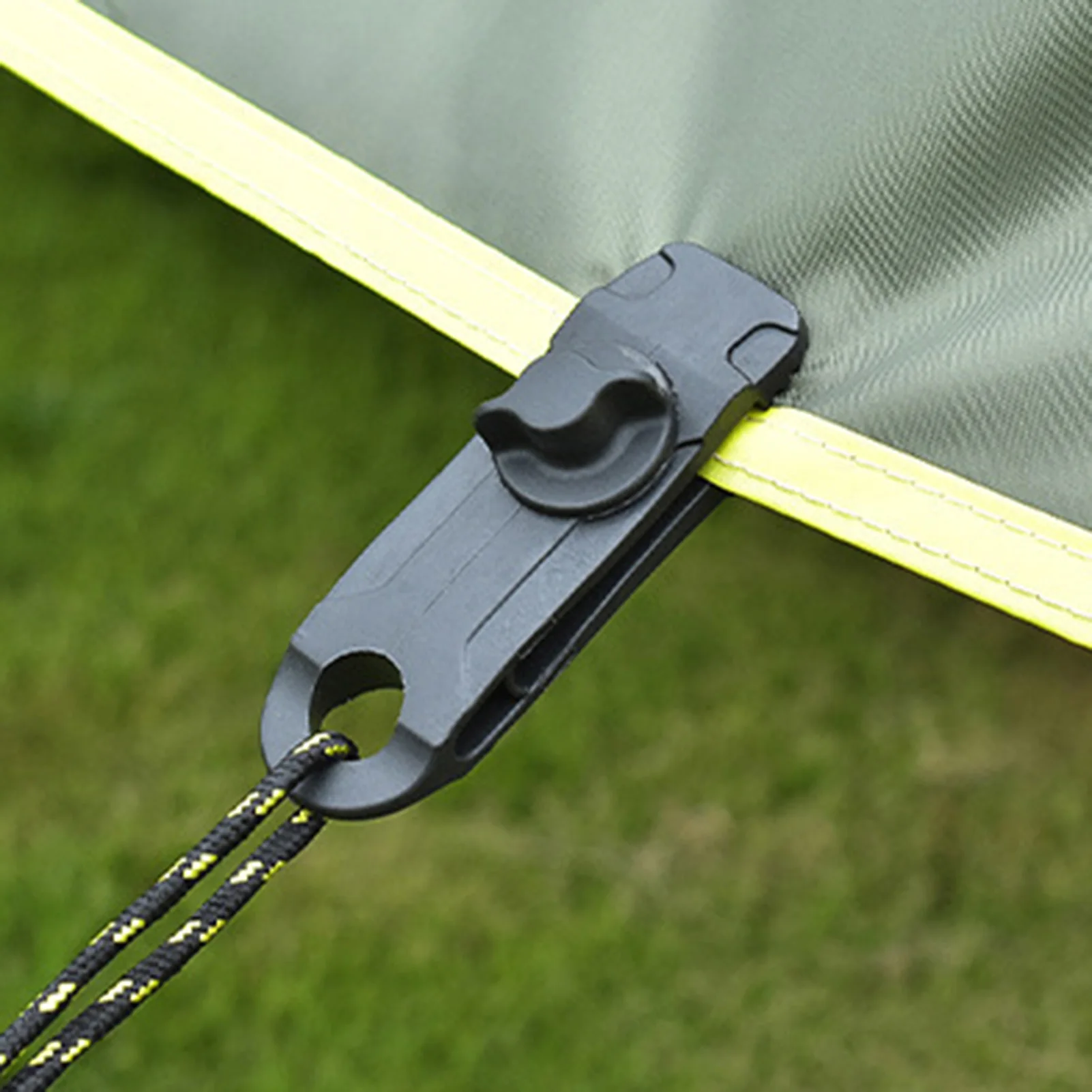 Тежки скоби за tarps, найлонова капачка за един навес край басейна, скоба за кабел Бънджи за палатки за нощуване на открито