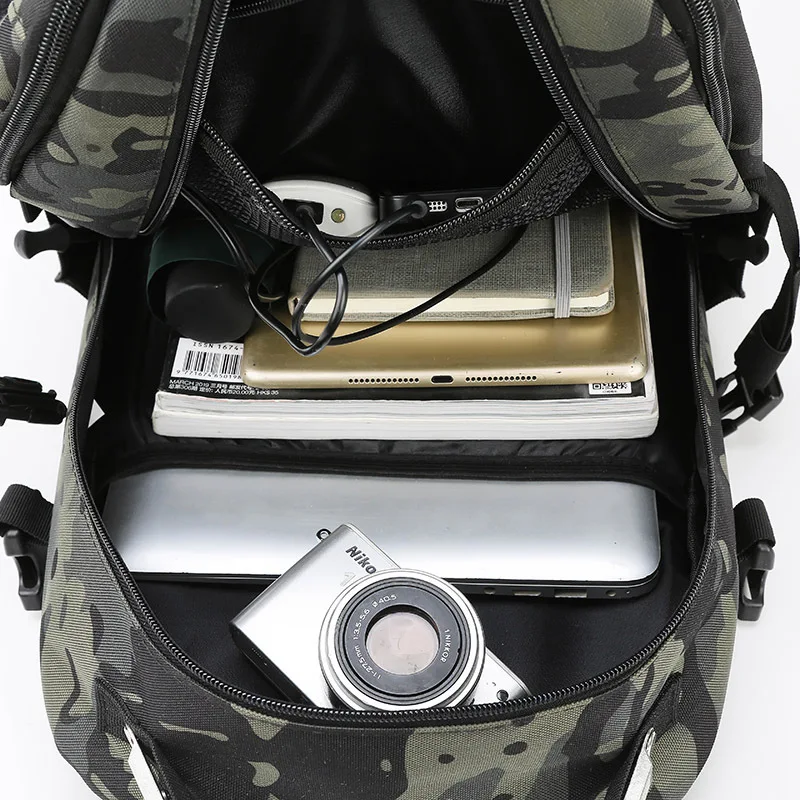 Туристическа чанта на открито Molle, тактически мъжки армейските спортни раници за трекинг, лов, модерен пътнически многофункционални раници за лаптоп