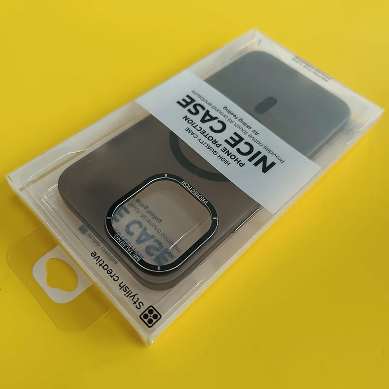 Универсален калъф за мобилен телефон Опаковка от PVC Пластмаса Дребно опаковъчна кутия с вътрешната вложка за iPhone Samsung Case Cover Дребно дисплей