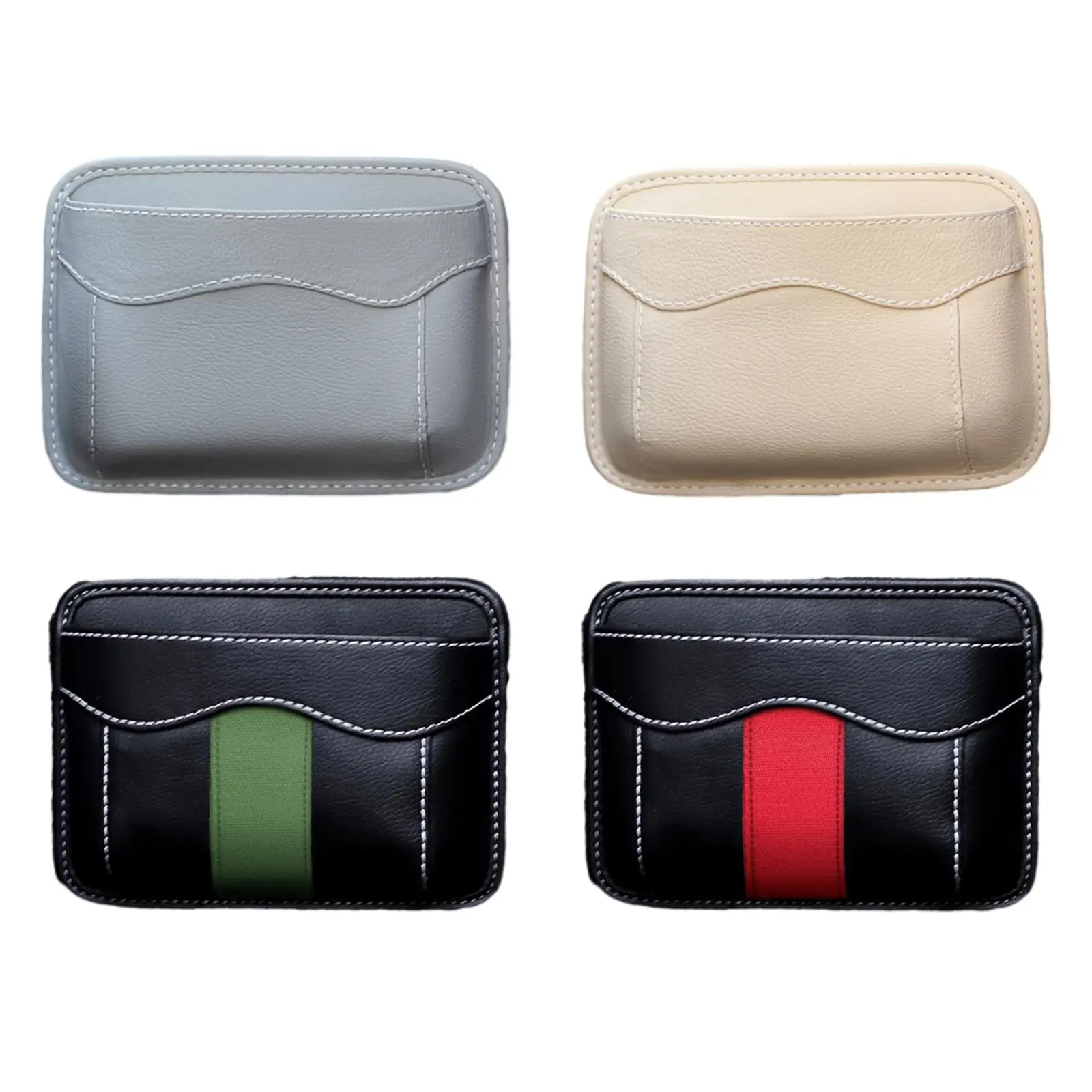 Чанта-органайзер за съхранение в страничен джоб на столчето за кола, Универсална засаждане на здрав автоматичен джоб за съхранение на графичната конзола, врати, седалки за кола